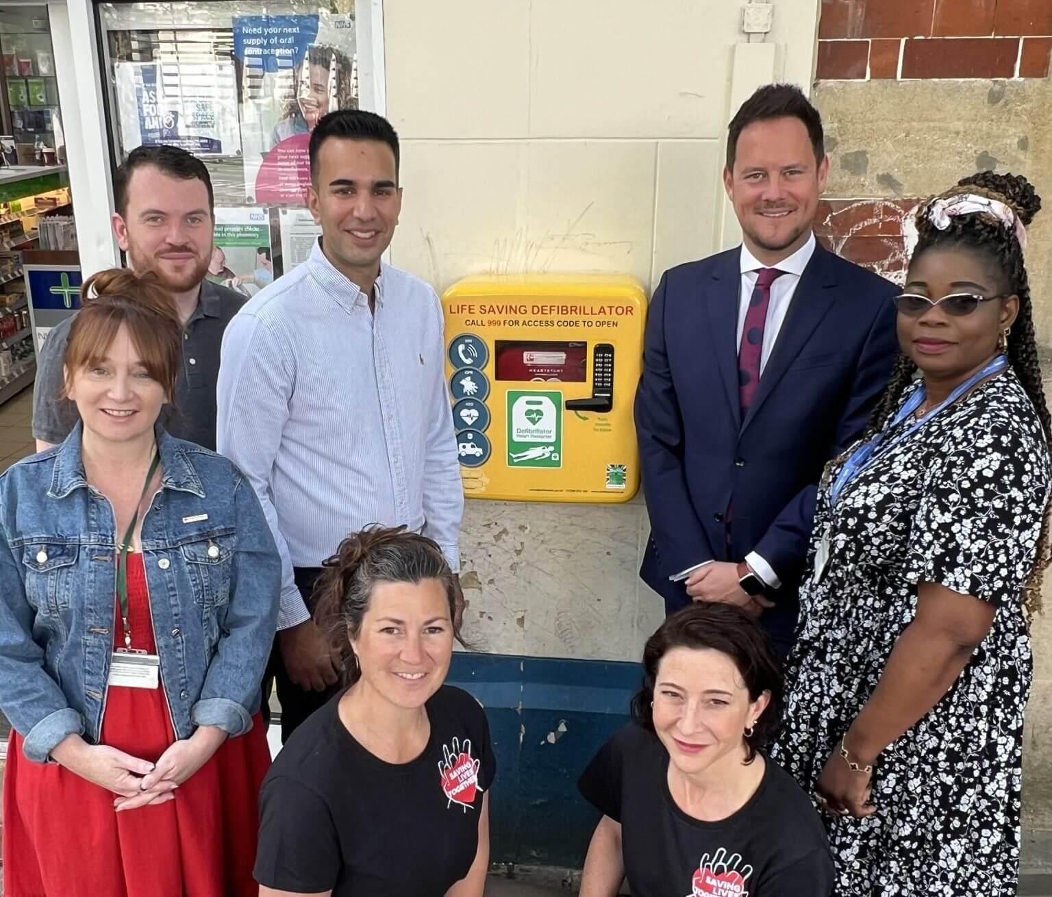 Installation of new defibrillator in Portsmouth