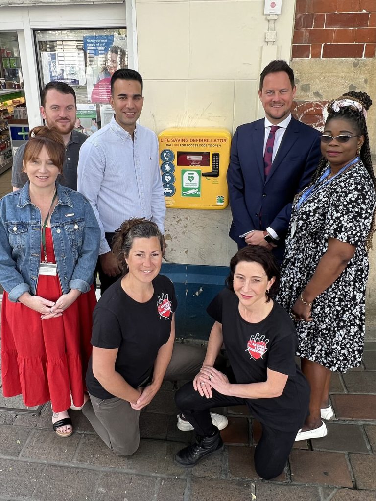 Defibrillator install in Portsmouth